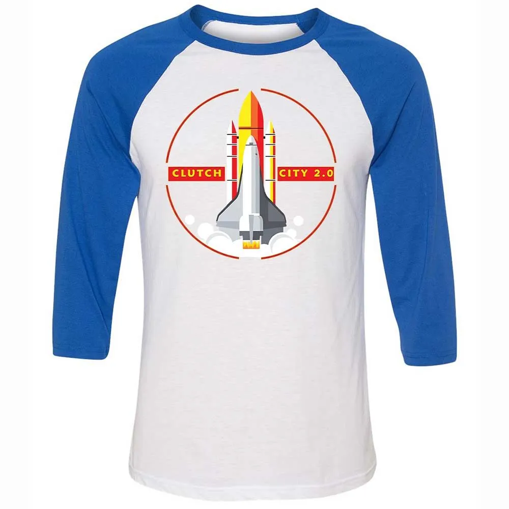 Clutch City - White/True Royal - 10