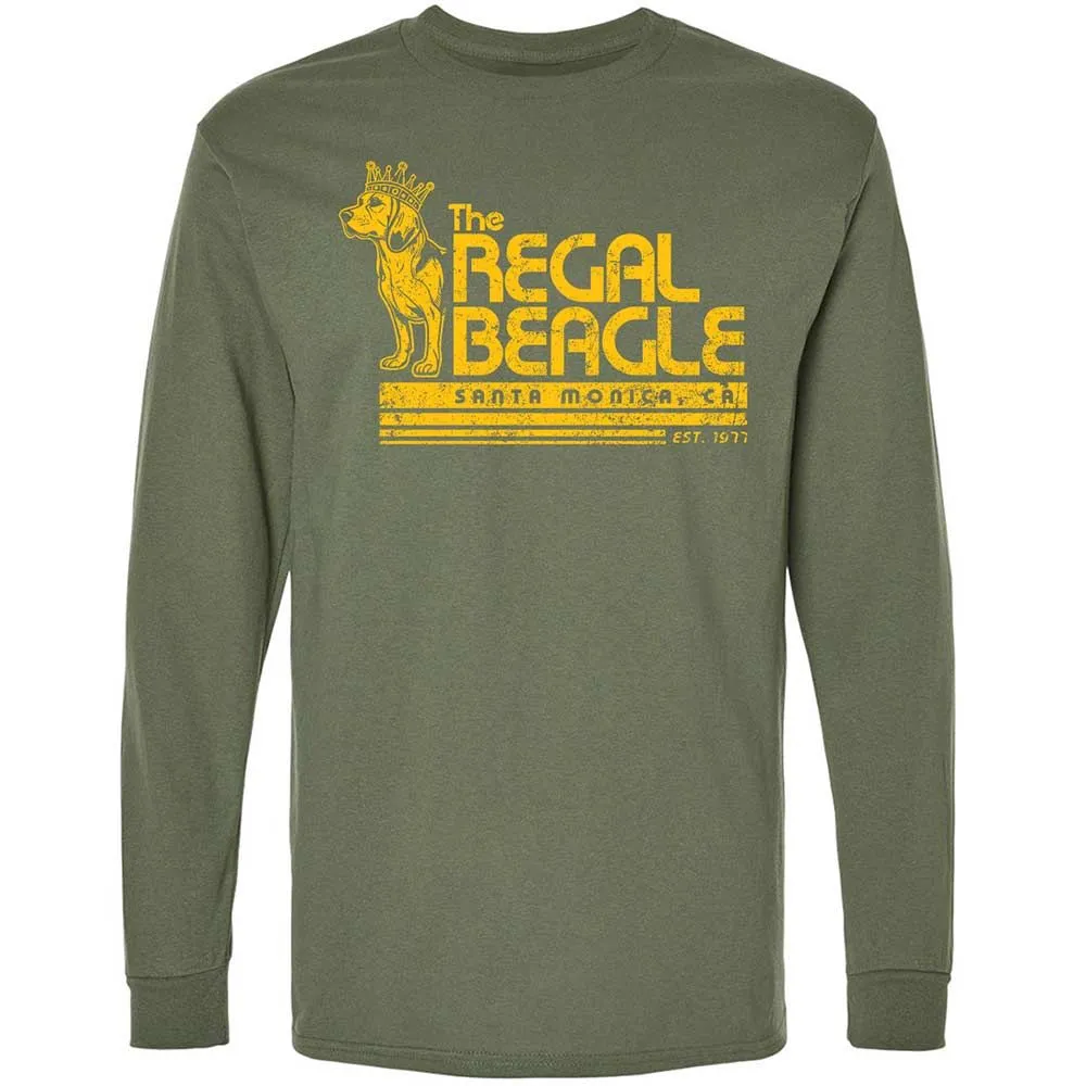 Long Sleeve T-Shirt - YB4FYL88 - Military Green - 9