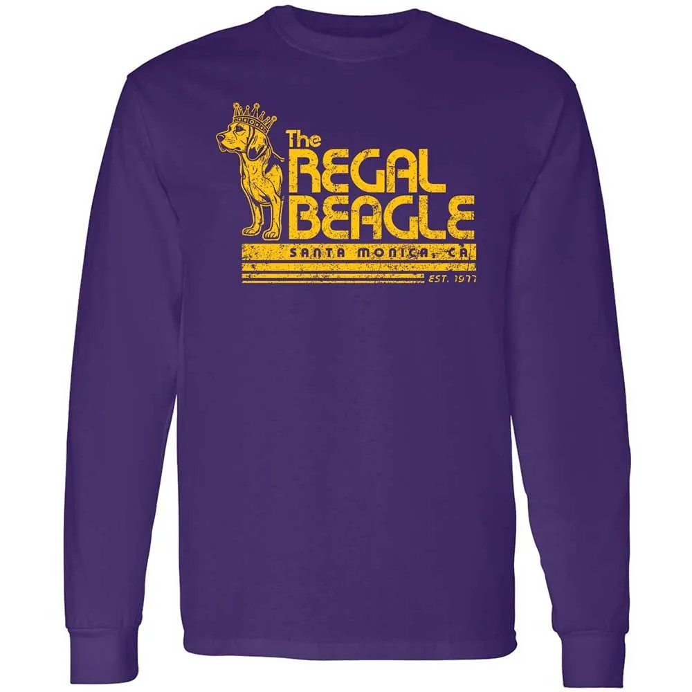 Long Sleeve T-Shirt - YB4FYL88 - Purple - 12