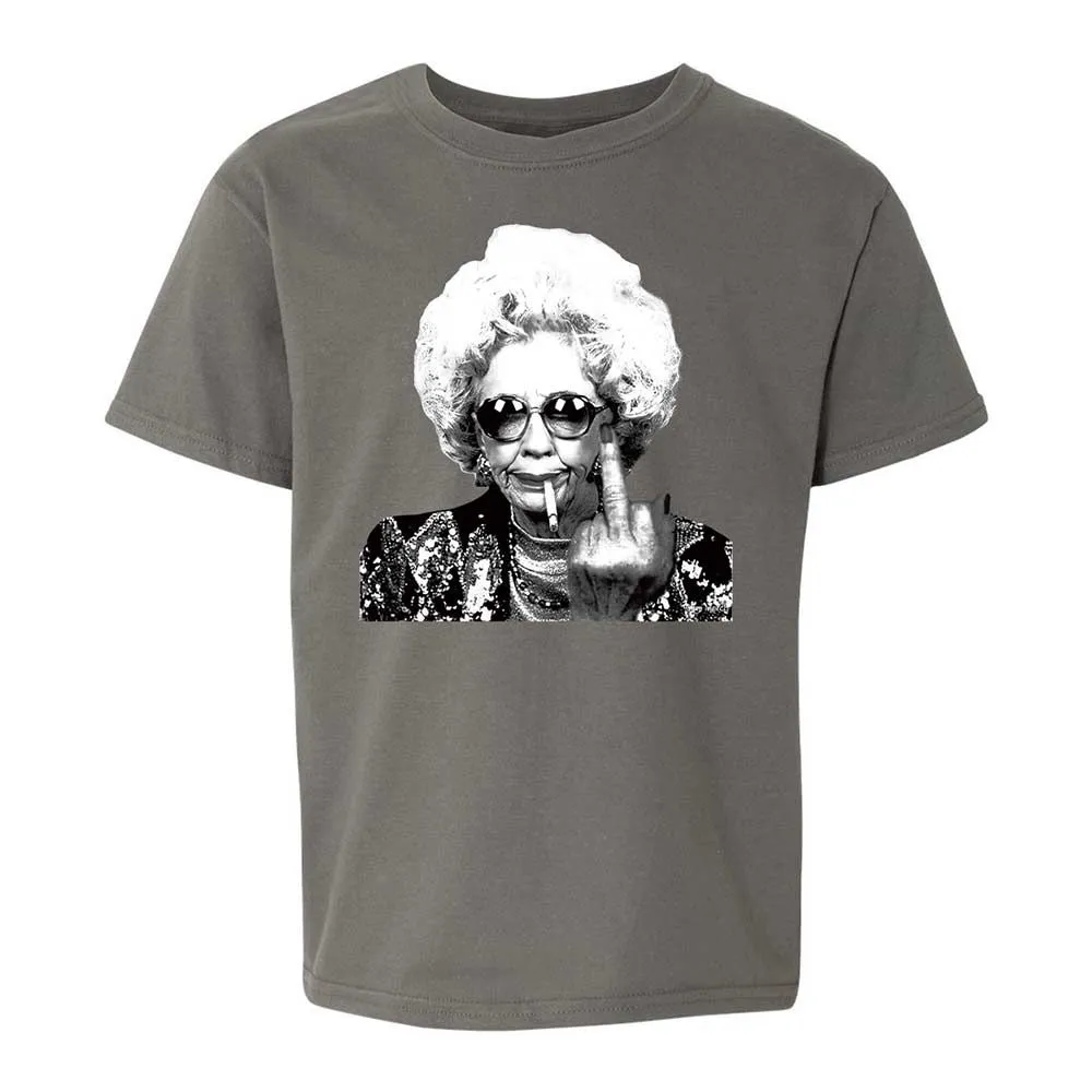 Badass Grandma - Charcoal - 11