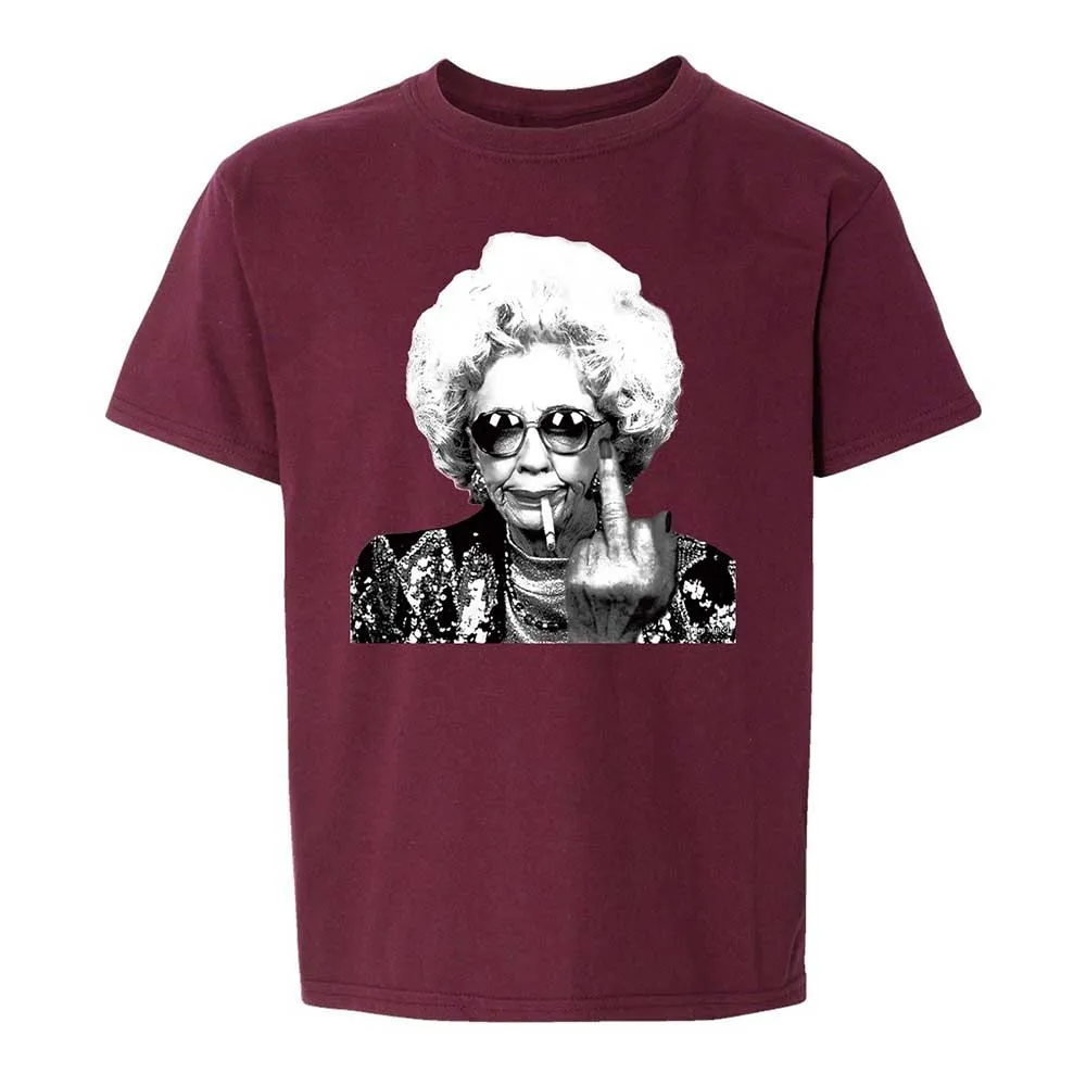 Badass Grandma - Maroon - 14