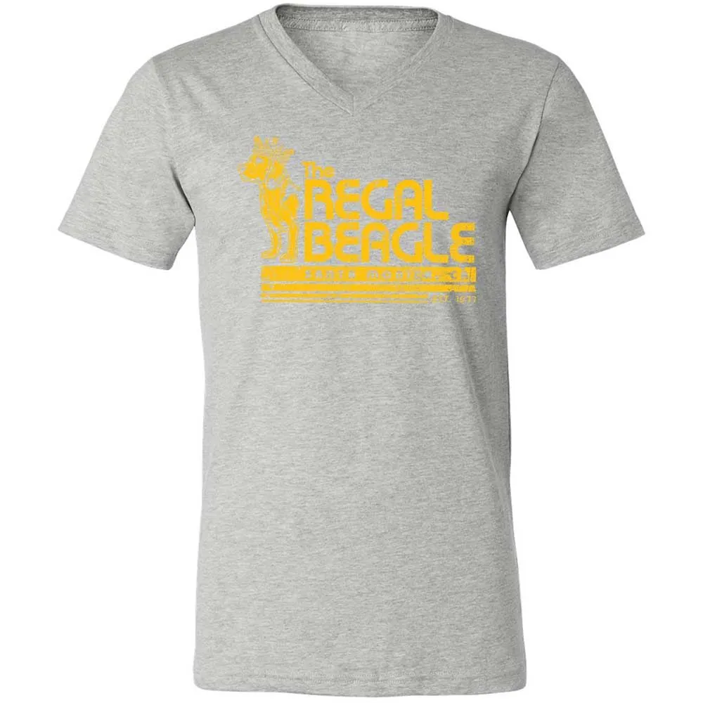 Unisex V-Neck T-Shirt - N3C58UKQ - Athletic Heather - 15