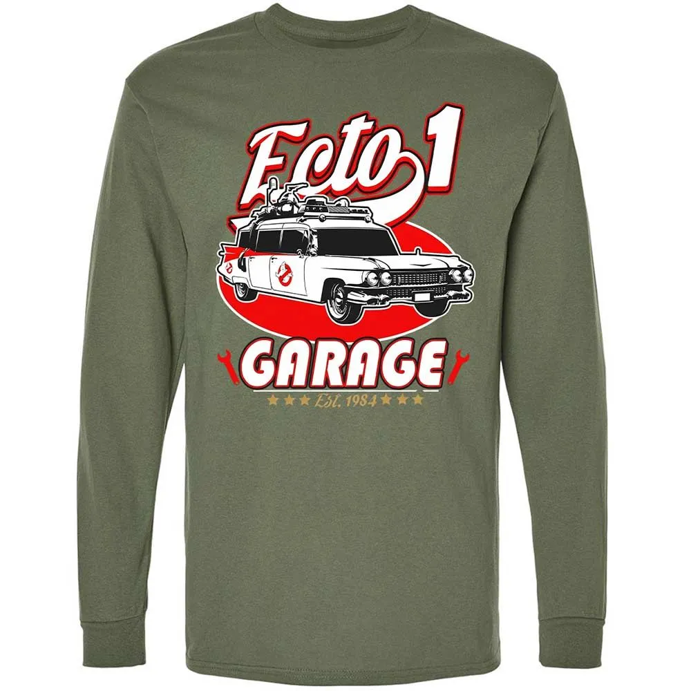 Long Sleeve T-Shirt - N7M2YNFR - Military Green - 9