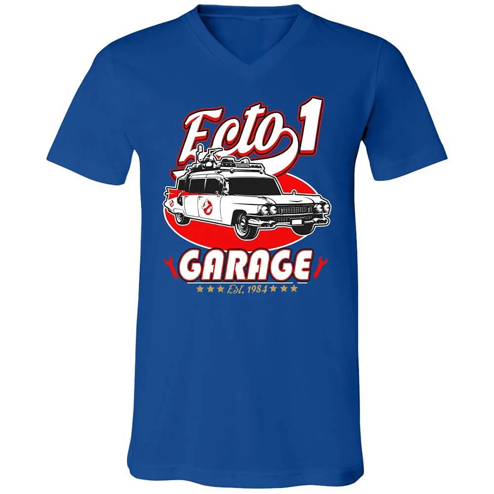 Unisex V-Neck T-Shirt - W8P63K7P - True Royal - 4