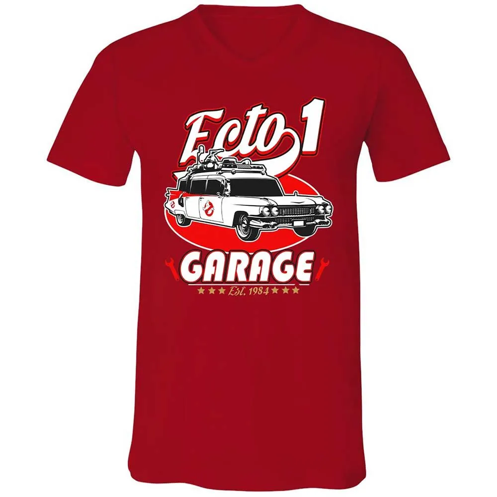Unisex V-Neck T-Shirt - W8P63K7P - Red - 6
