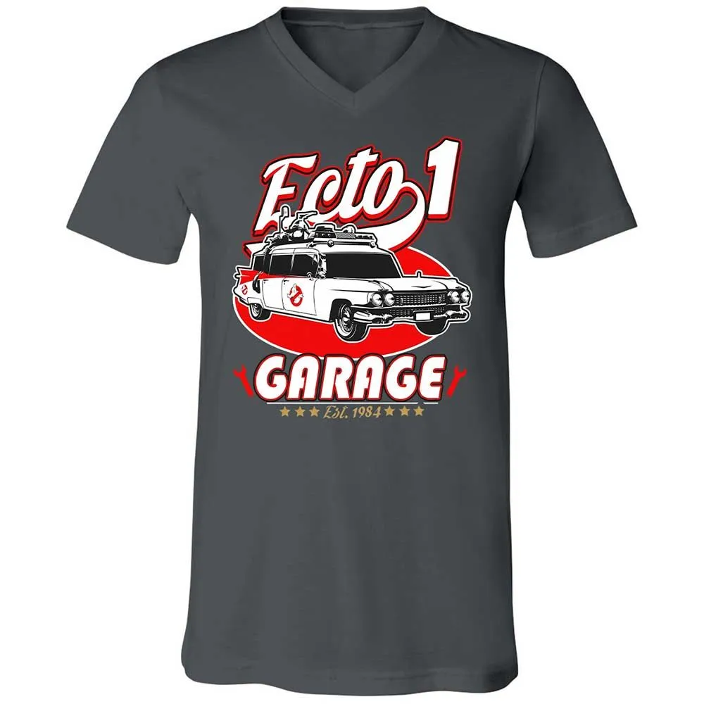 Unisex V-Neck T-Shirt - W8P63K7P - Asphalt - 13
