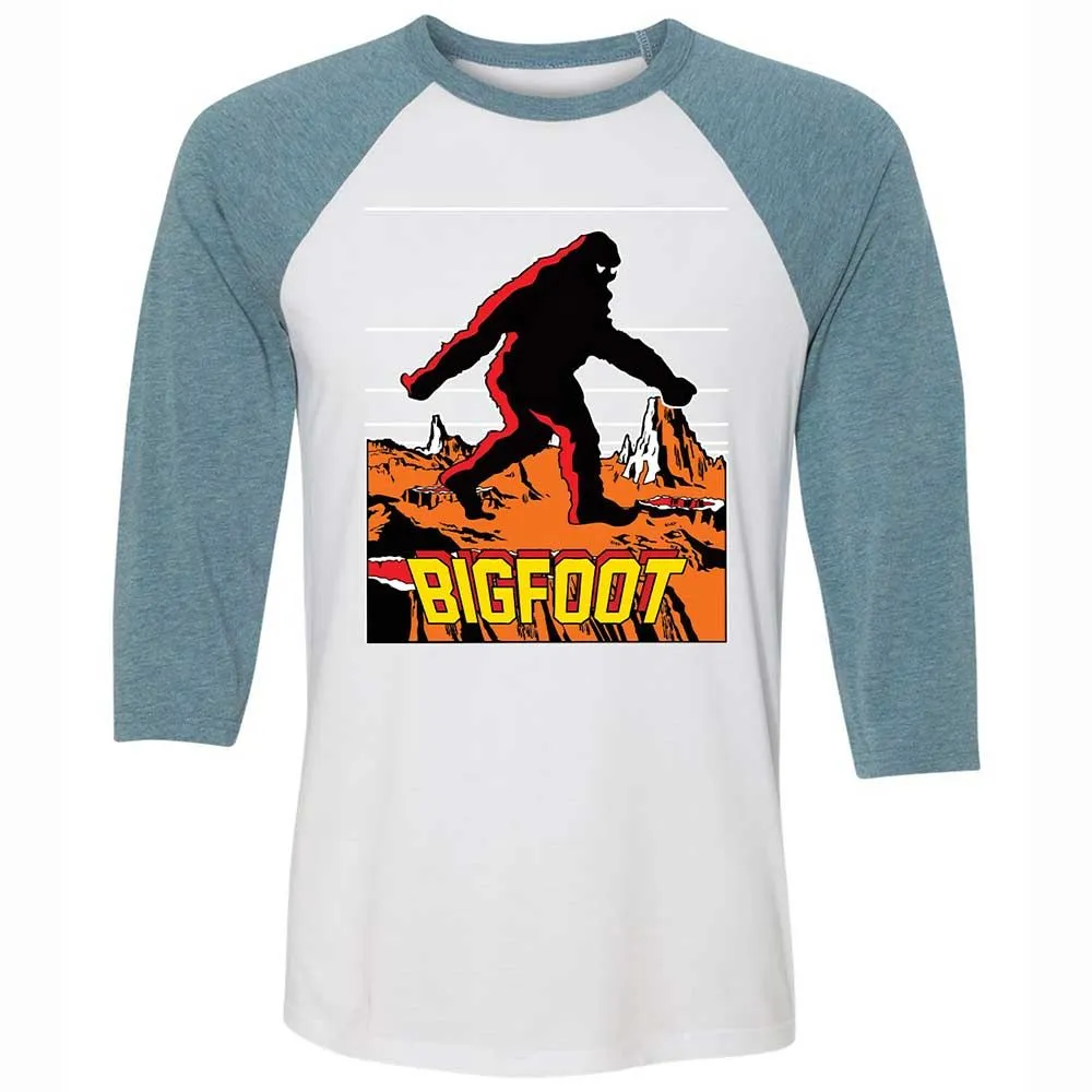 Unisex 3/4 Baseball Tee - SXU897H6 - White/Denim - 3