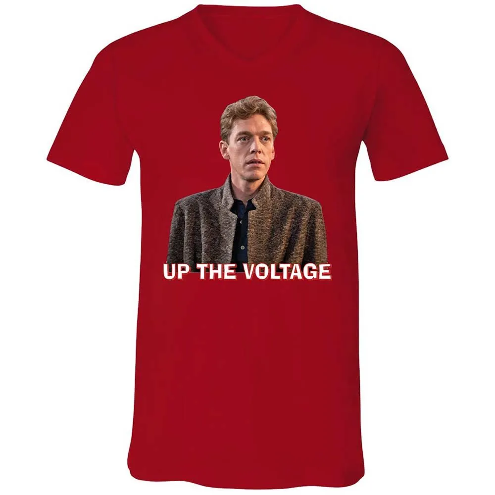 Unisex V-Neck T-Shirt - GU13KH3U - Red - 6