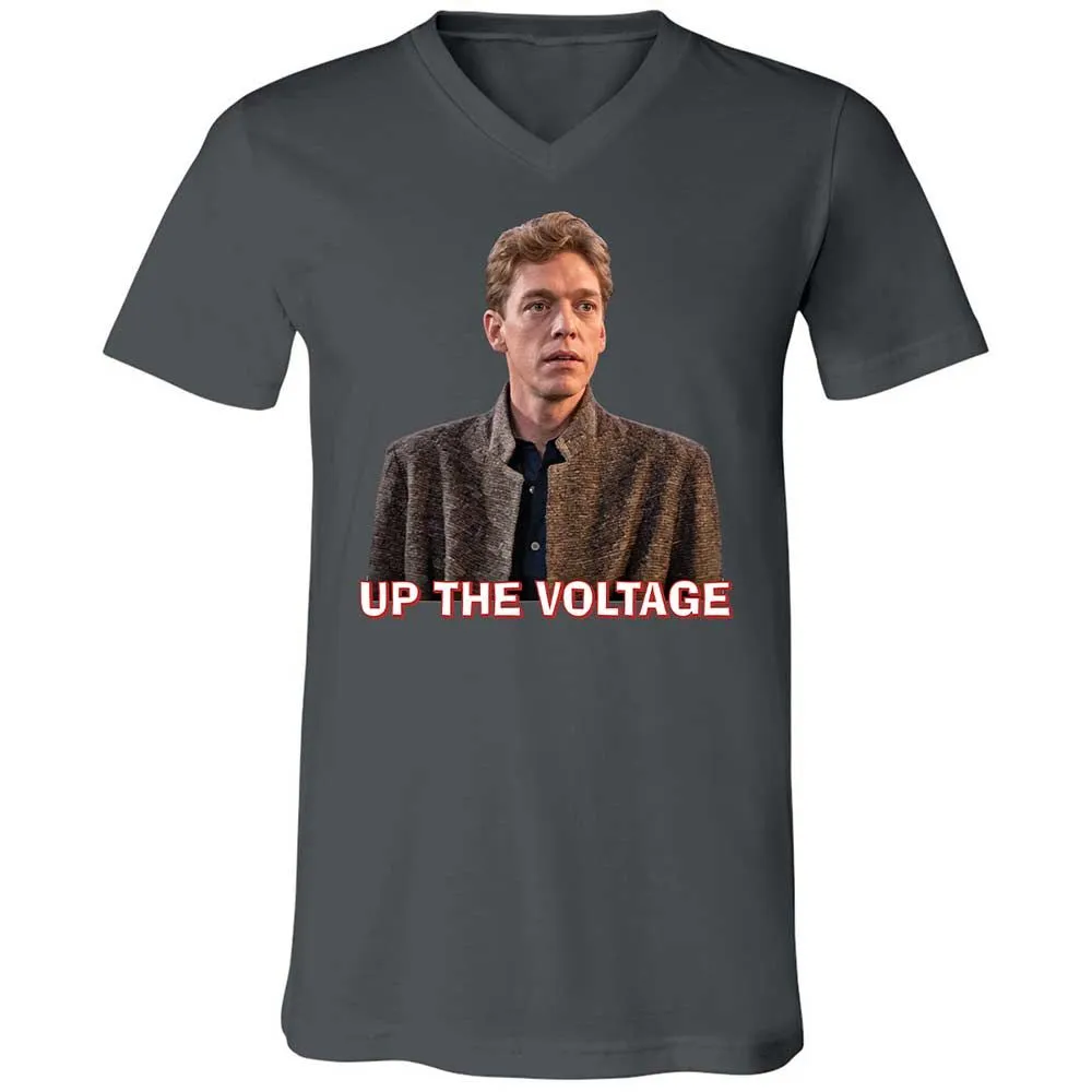 Unisex V-Neck T-Shirt - GU13KH3U - Asphalt - 13