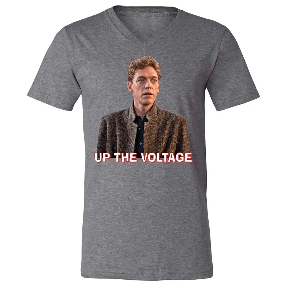 Unisex V-Neck T-Shirt - GU13KH3U - Deep Heather - 14
