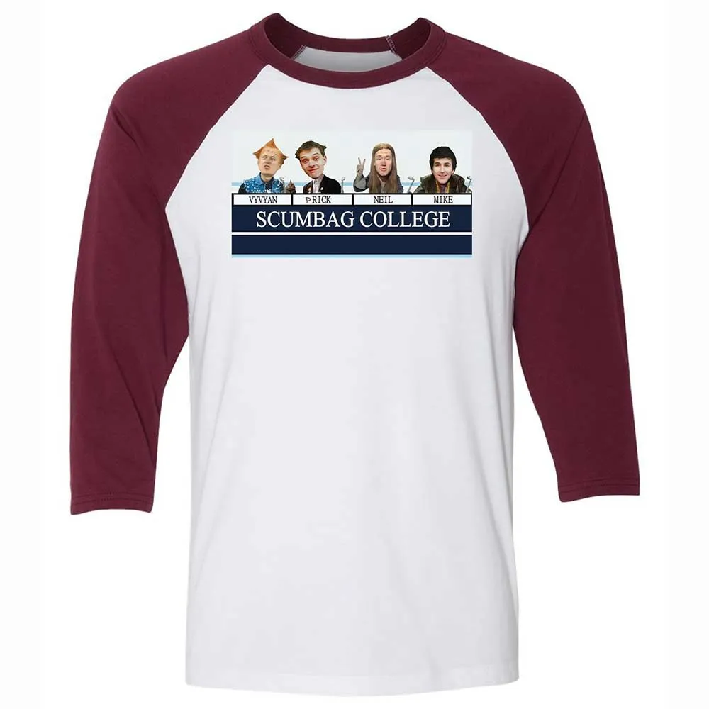 The Young Ones Scumbag - White/Maroon - 7