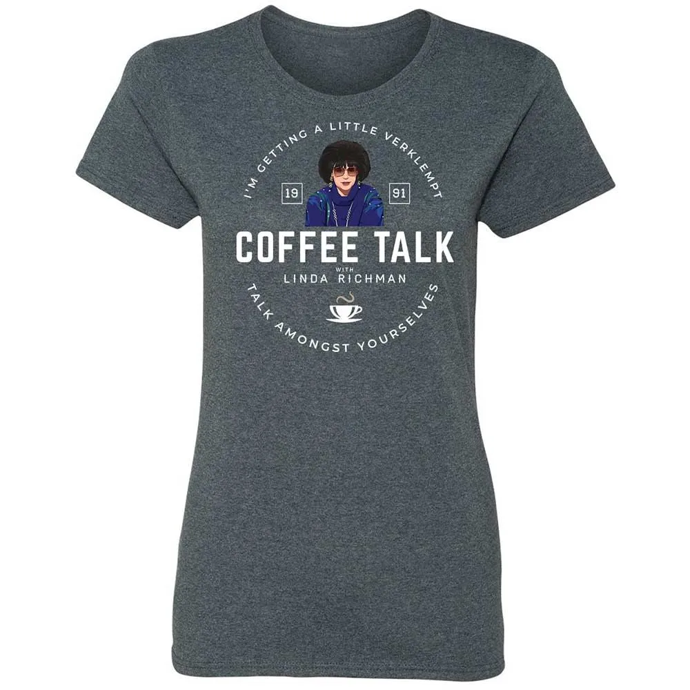 Coffee Talk with Linda Richman - Dark Heather - 6