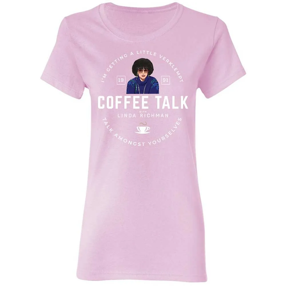 Coffee Talk with Linda Richman - Light Pink - 8