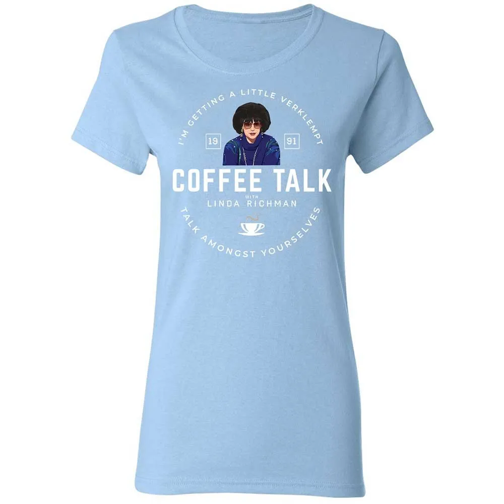 Coffee Talk with Linda Richman - Light Blue - 13