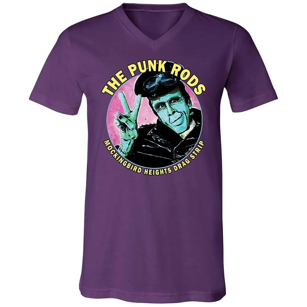 Unisex V-Neck T-Shirt - 9S9WHDHM - Team Purple - 10