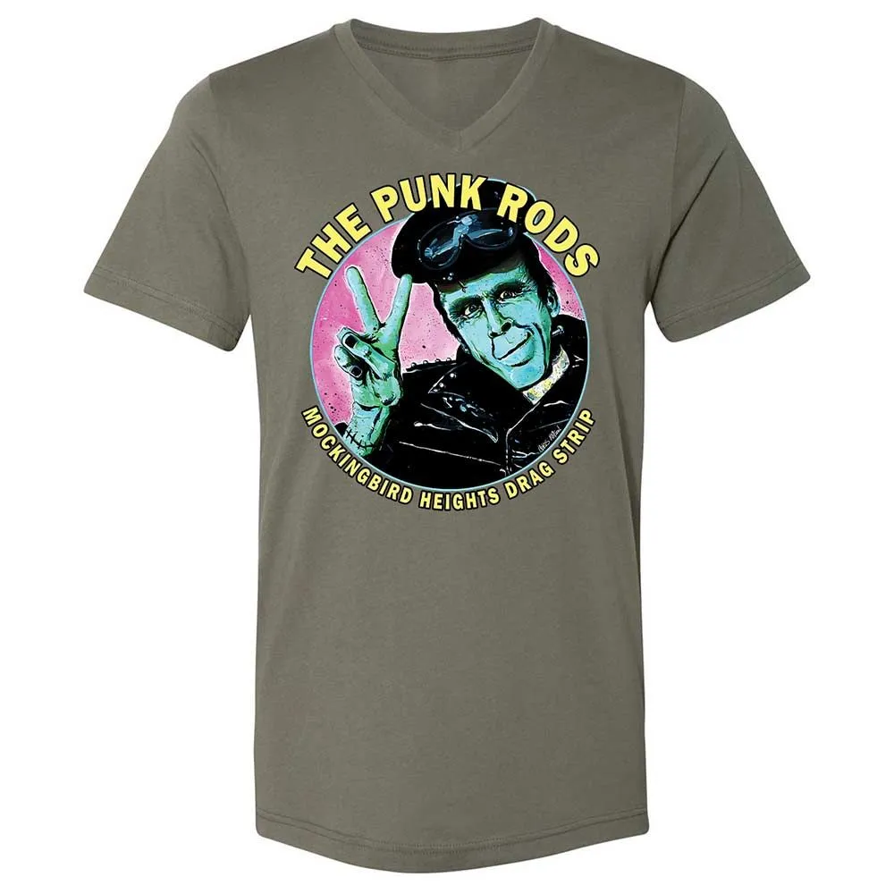 Unisex V-Neck T-Shirt - 9S9WHDHM - Military Green - 15