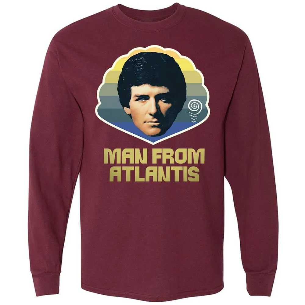 Long Sleeve T-Shirt - QFHCAQVR - Maroon - 6