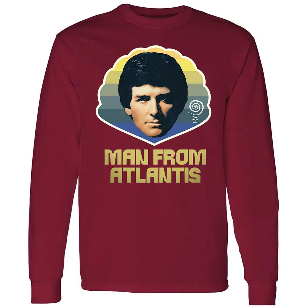 Long Sleeve T-Shirt - QFHCAQVR - Cardinal Red - 7