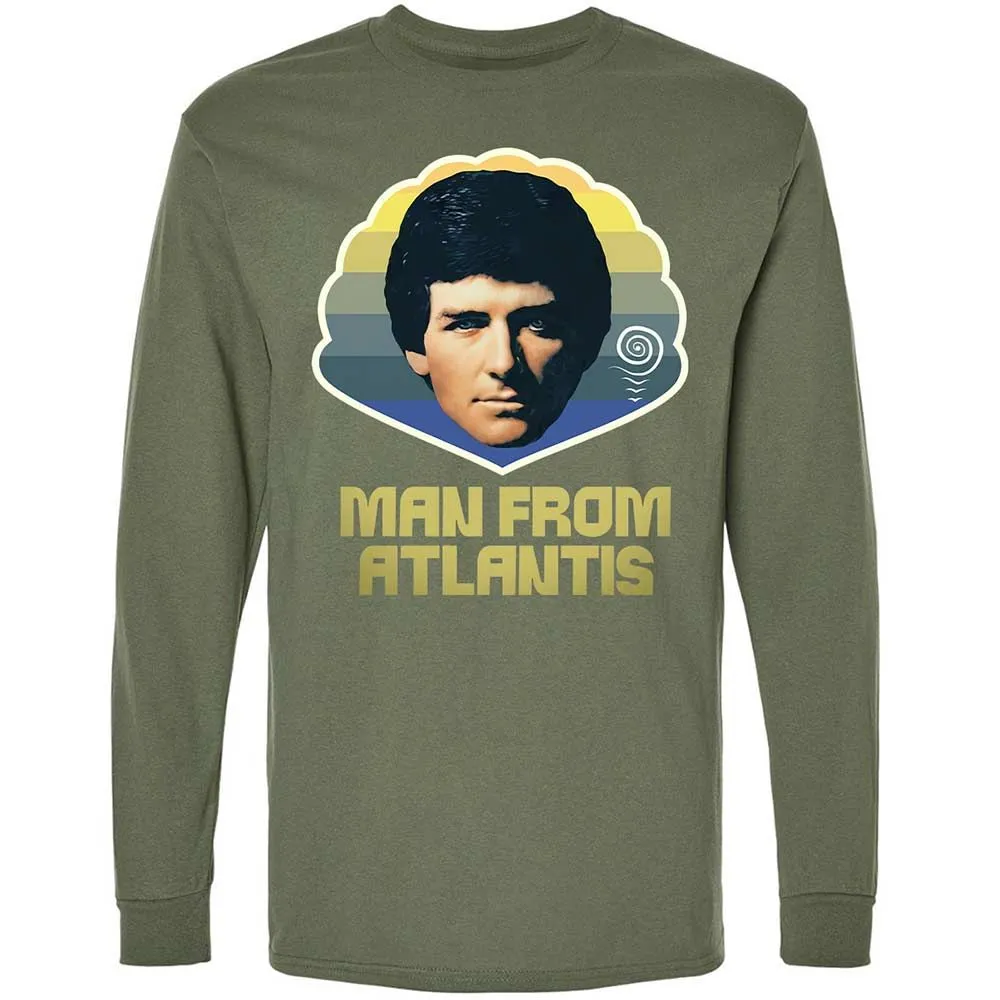 Long Sleeve T-Shirt - QFHCAQVR - Military Green - 9