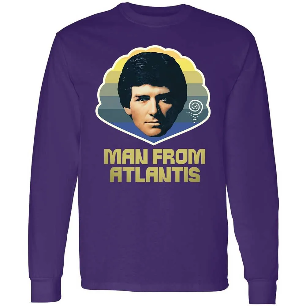 Long Sleeve T-Shirt - QFHCAQVR - Purple - 12