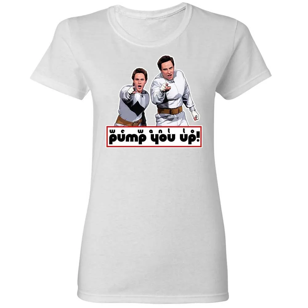 We Want To Pump You Up - White - 15
