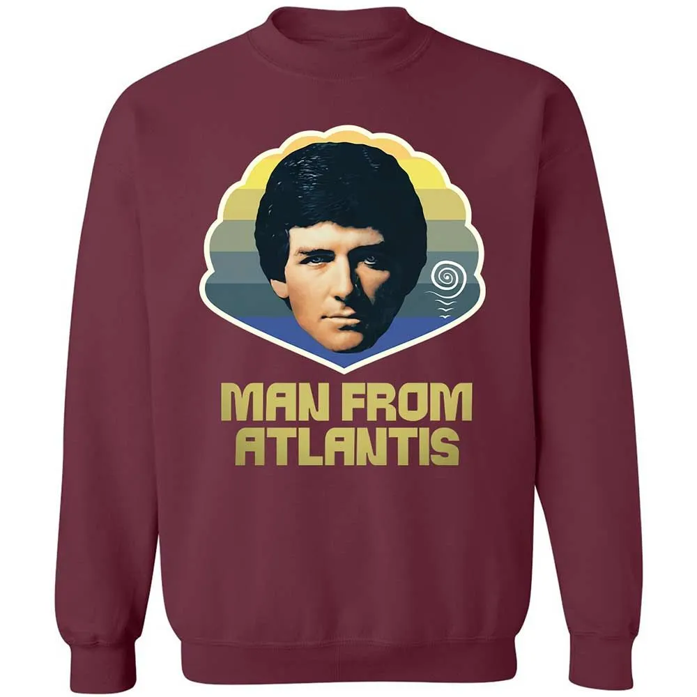 Classic Unisex Sweatshirt - RZ3F57ME - Maroon - 8