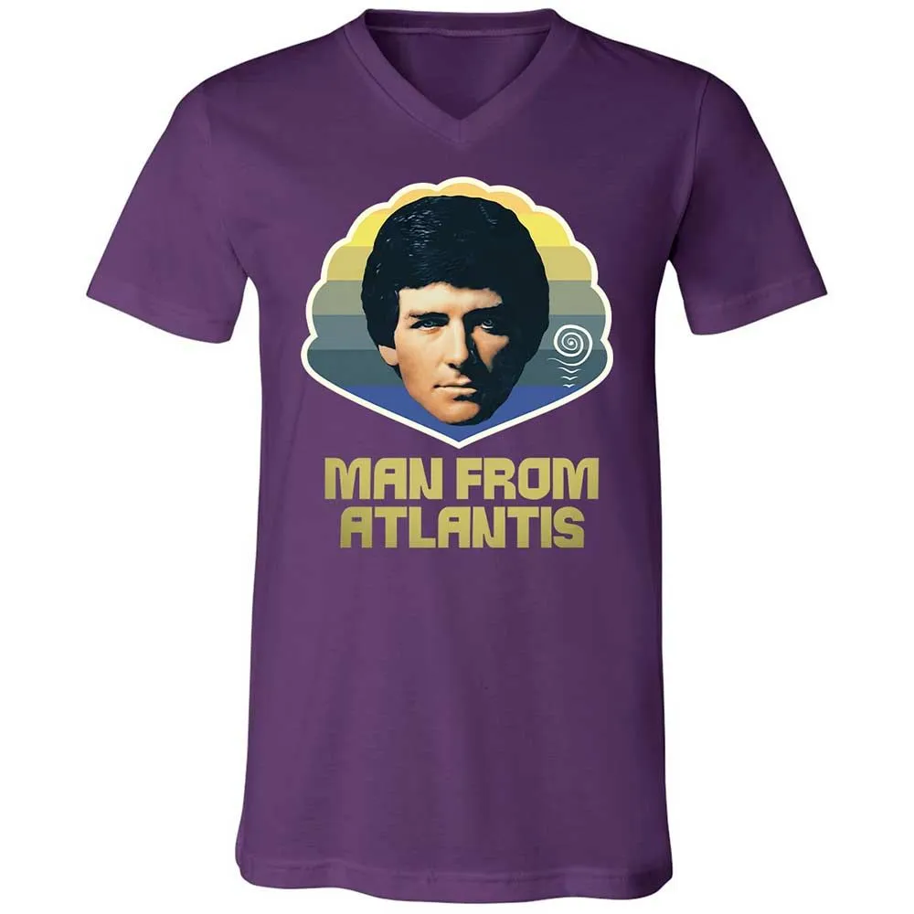 Unisex V-Neck T-Shirt - JCNPE99E - Team Purple - 10