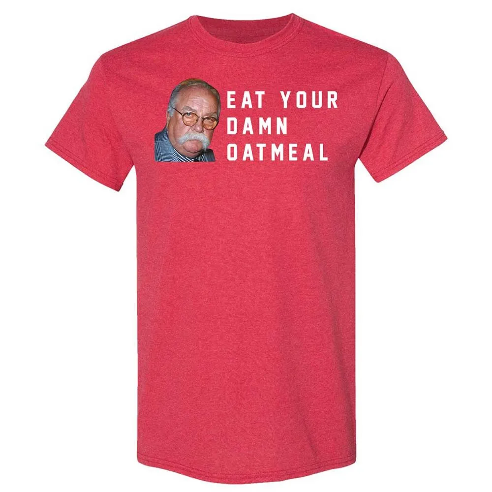 Eat Your Damn Oatmeal - Heather Red - 11