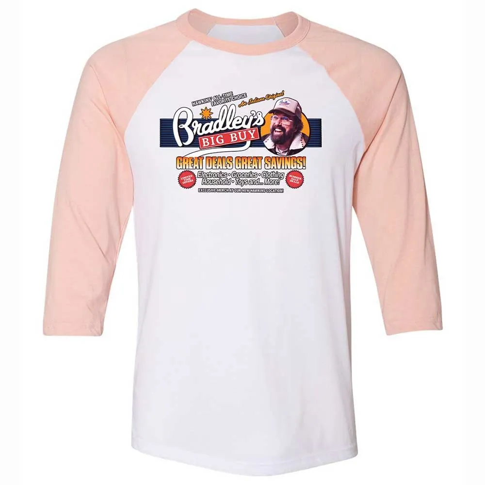Bradley's Big Buy - White/Heather Peach - 5