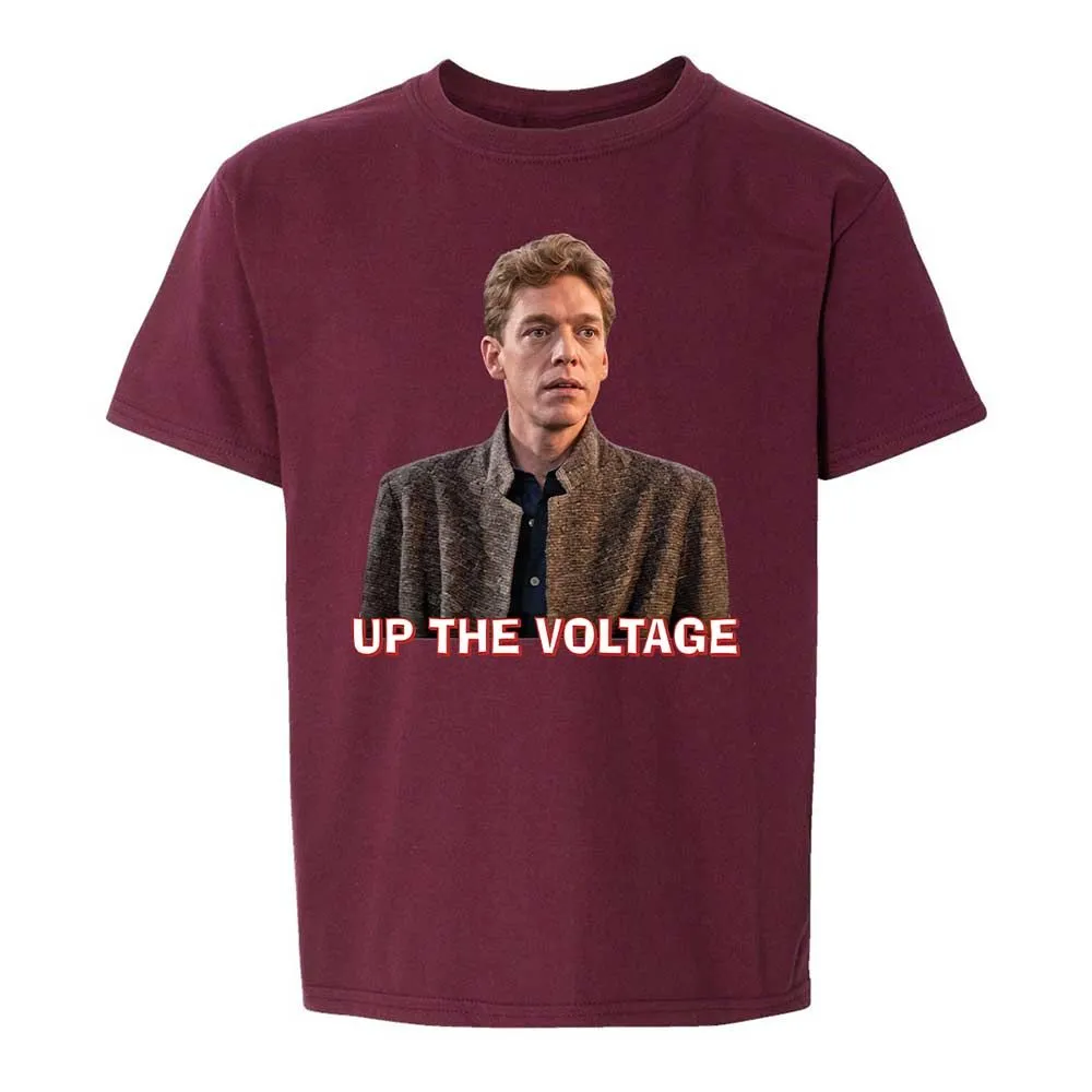 Kids T-Shirt - BUTZFR5R - Maroon - 14