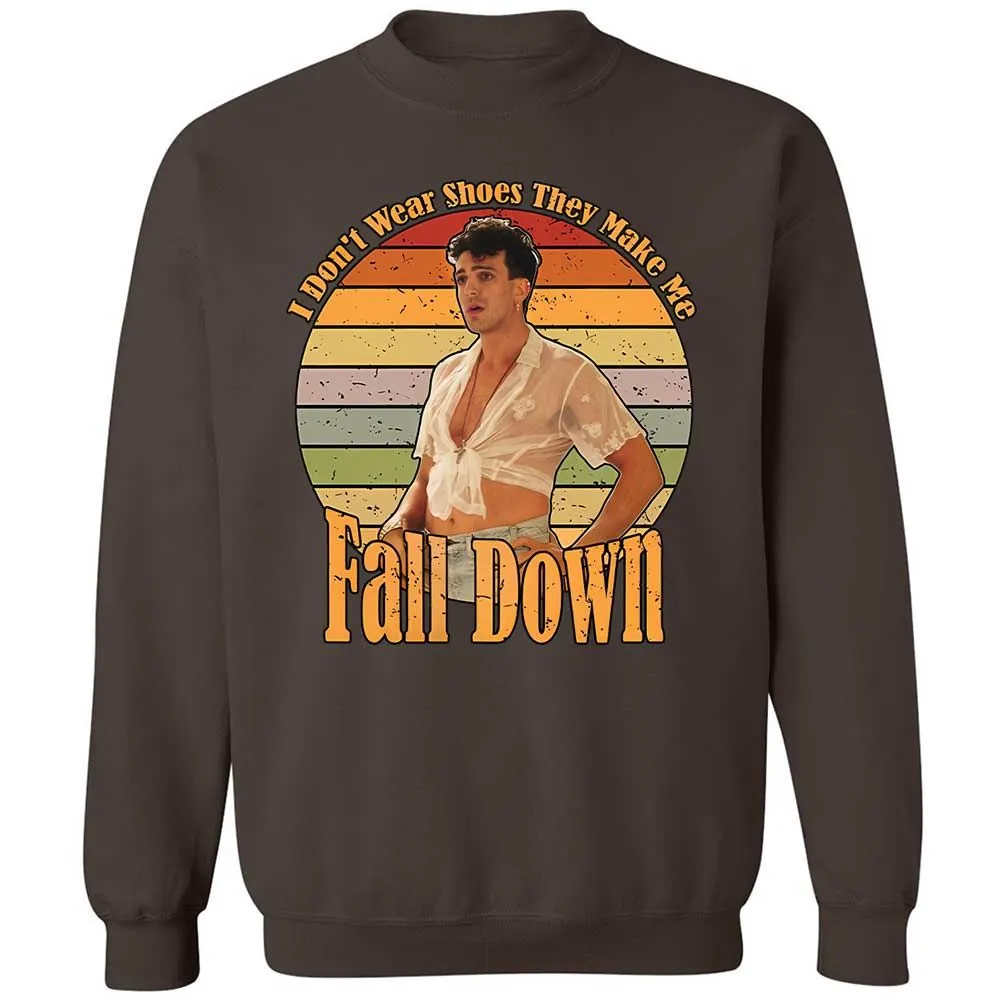 Classic Unisex Sweatshirt - HGBDYMJT - Dark Chocolate - 4