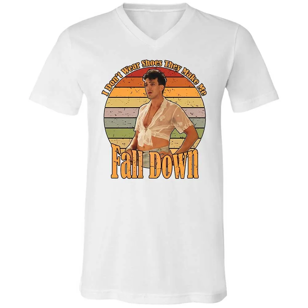 Unisex V-Neck T-Shirt - P6GA3WSP - White - 16