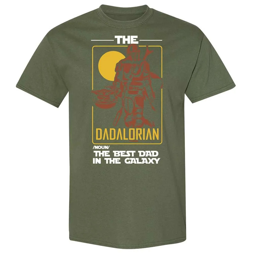 The Dadalorian The Best Dad In The Galaxy - Military Green - 9