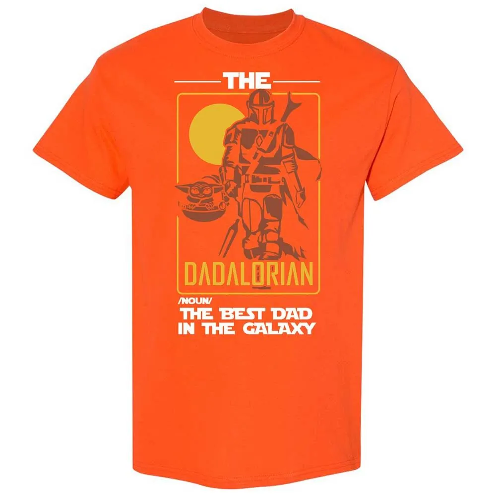 The Dadalorian The Best Dad In The Galaxy - Orange - 17