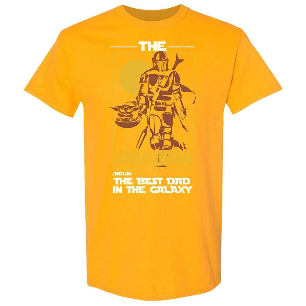 The Dadalorian The Best Dad In The Galaxy - Gold - 18