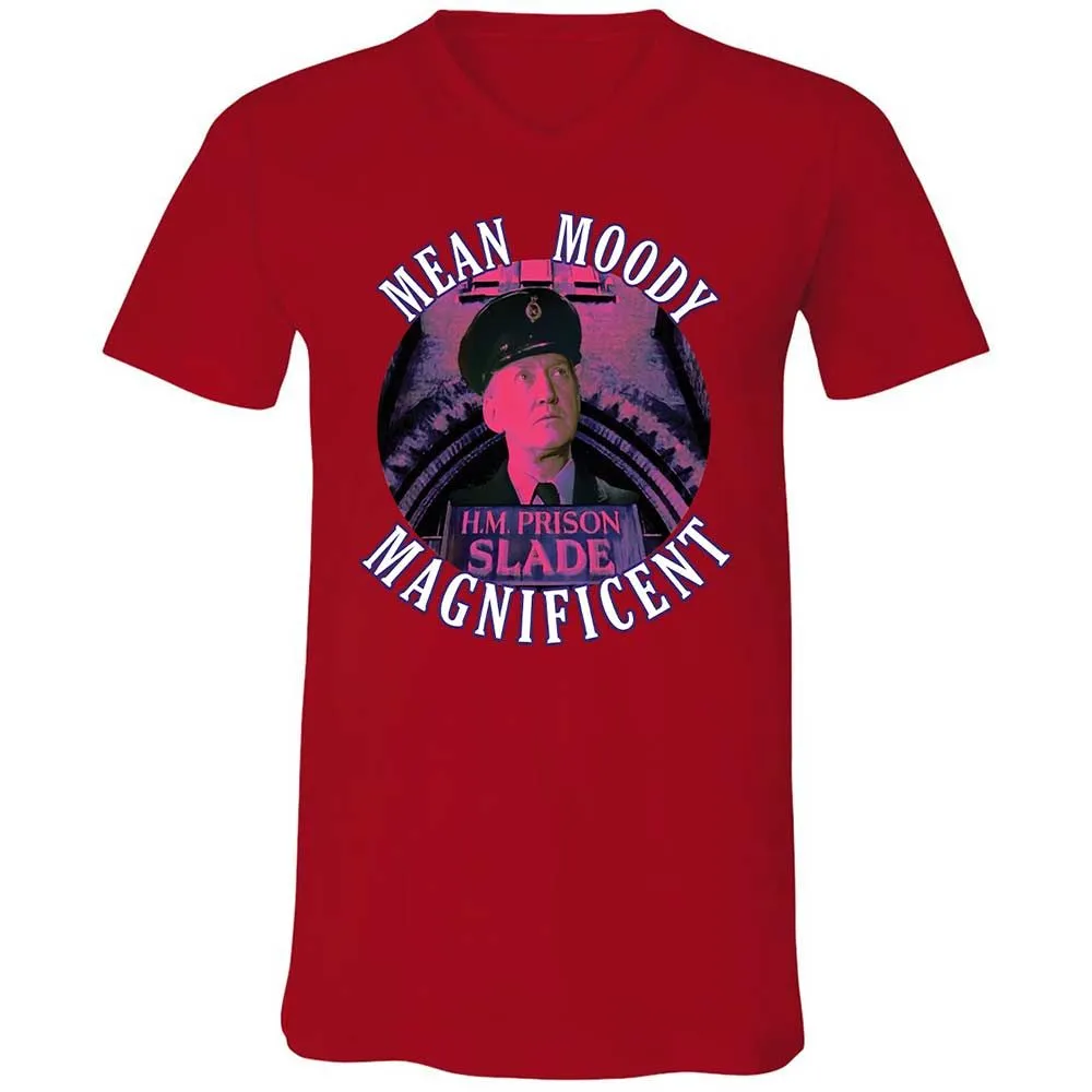Unisex V-Neck T-Shirt - NR27ARMS - Red - 5