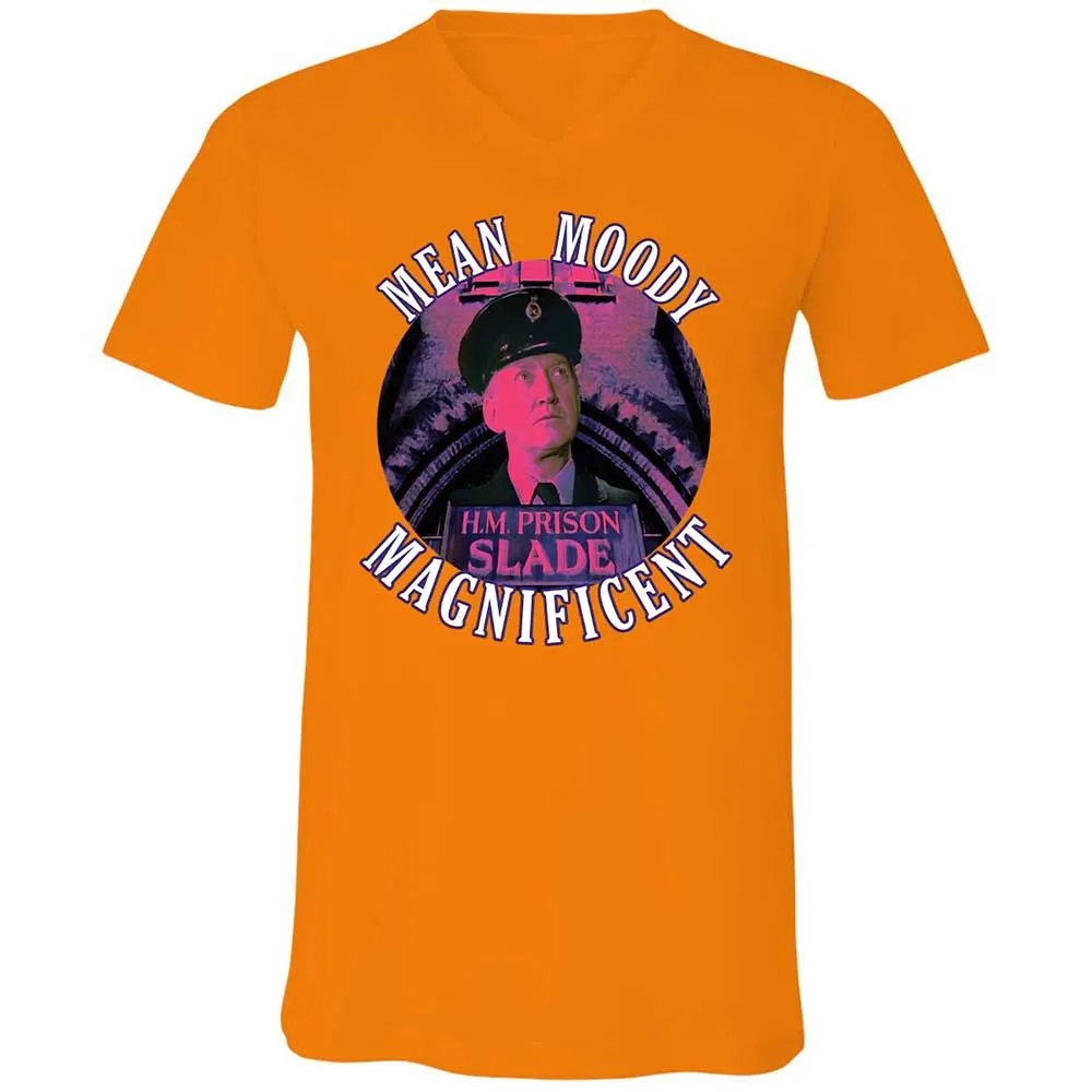 Unisex V-Neck T-Shirt - NR27ARMS - Orange - 7