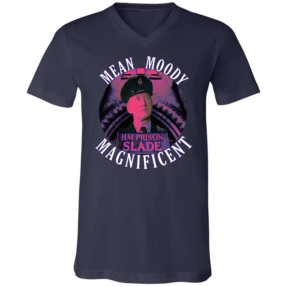 Unisex V-Neck T-Shirt - NR27ARMS - Navy - 12