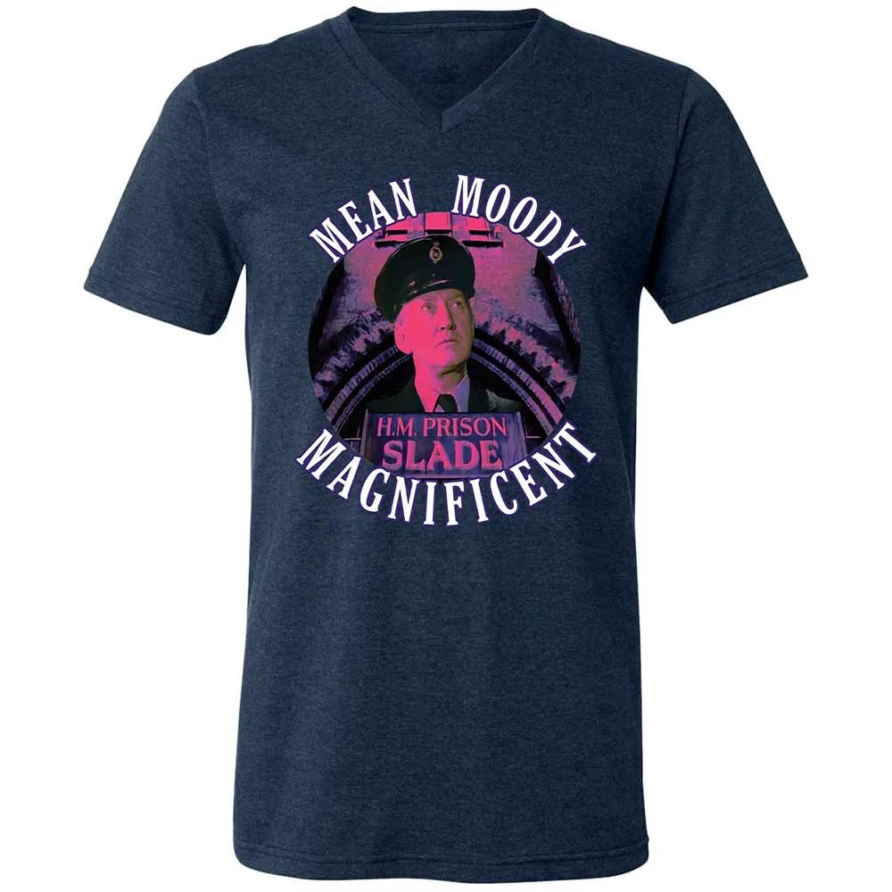 Unisex V-Neck T-Shirt - NR27ARMS - Heather Navy - 13