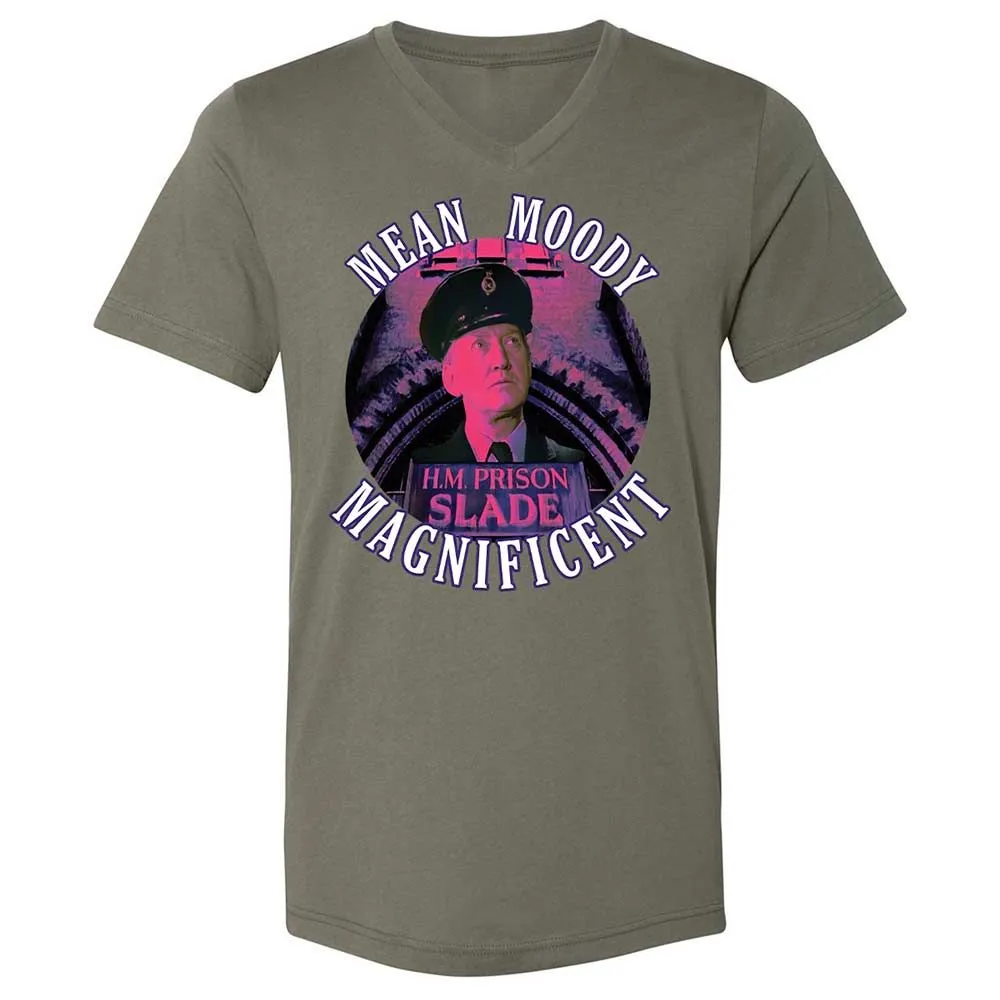 Unisex V-Neck T-Shirt - NR27ARMS - Military Green - 15