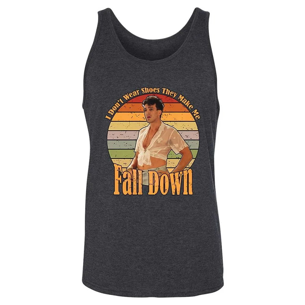 Unisex Jersey Tank - F6X94L1L - Dark Grey Heather - 5
