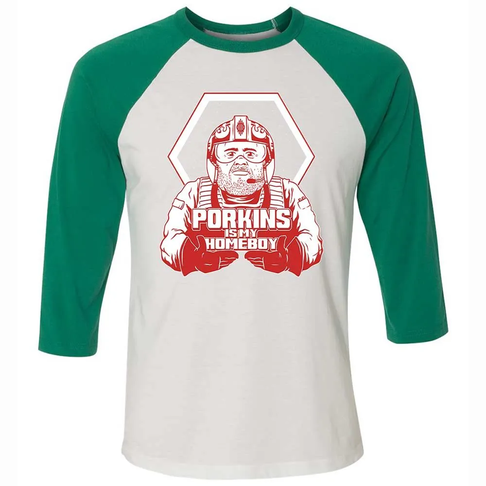 Porkins Is My Homeboy - White/Kelly - 6