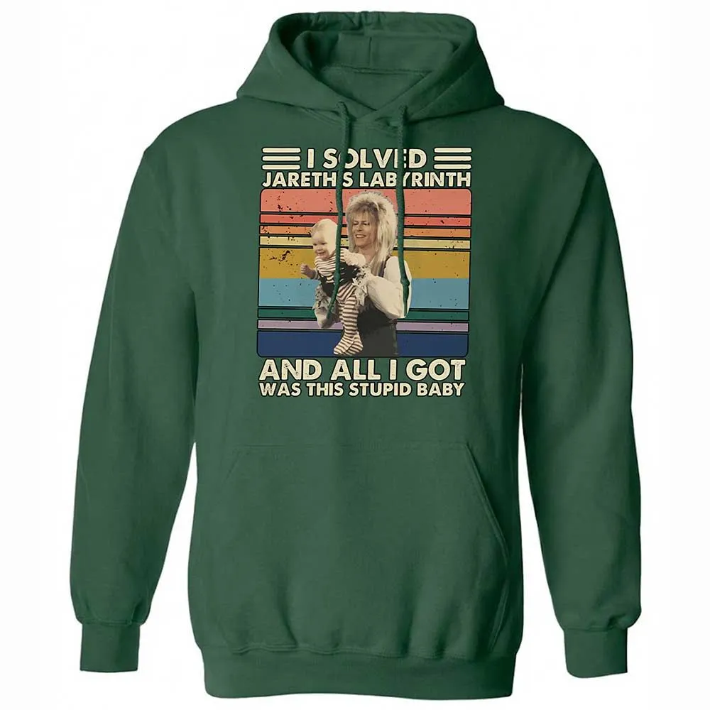Classic Unisex Hoodie - HTBTVYAU - Forest Green - 3