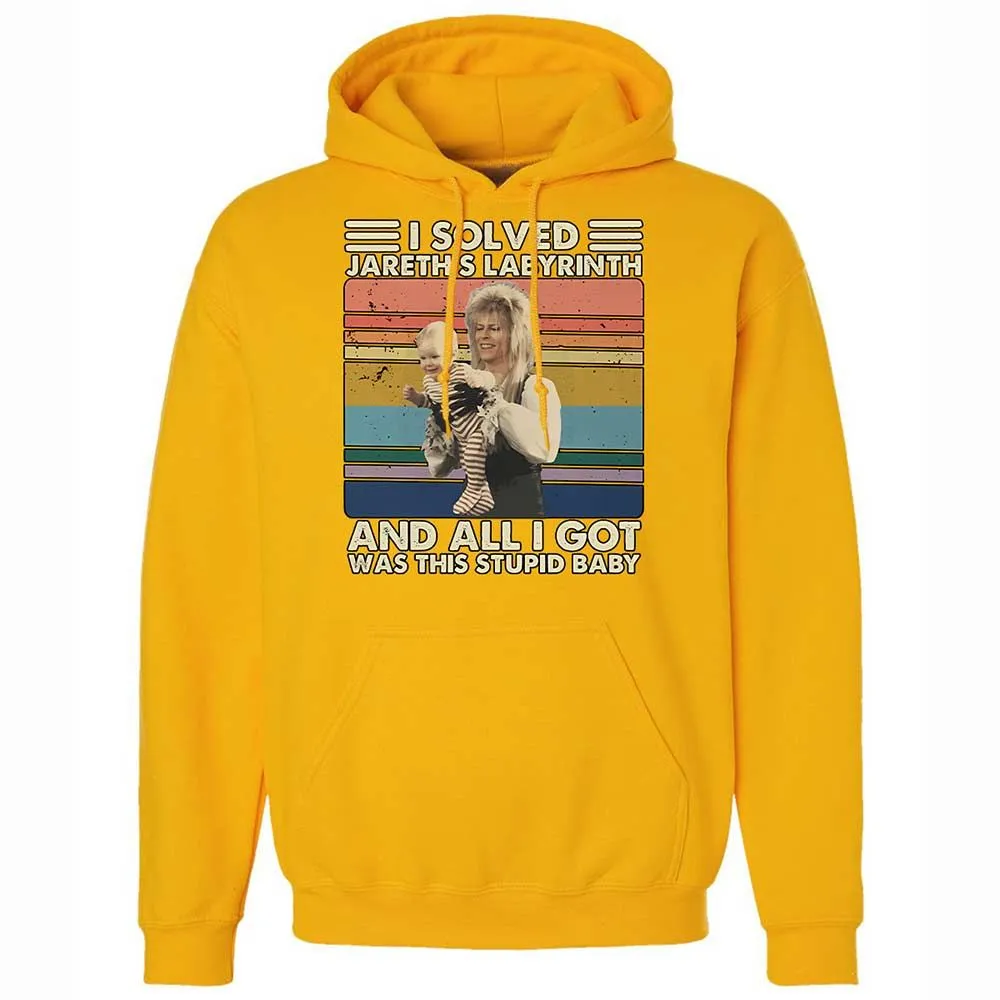 Classic Unisex Hoodie - HTBTVYAU - Gold - 15