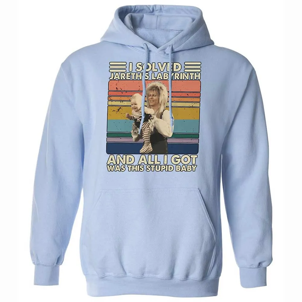 Classic Unisex Hoodie - HTBTVYAU - Light Blue - 17