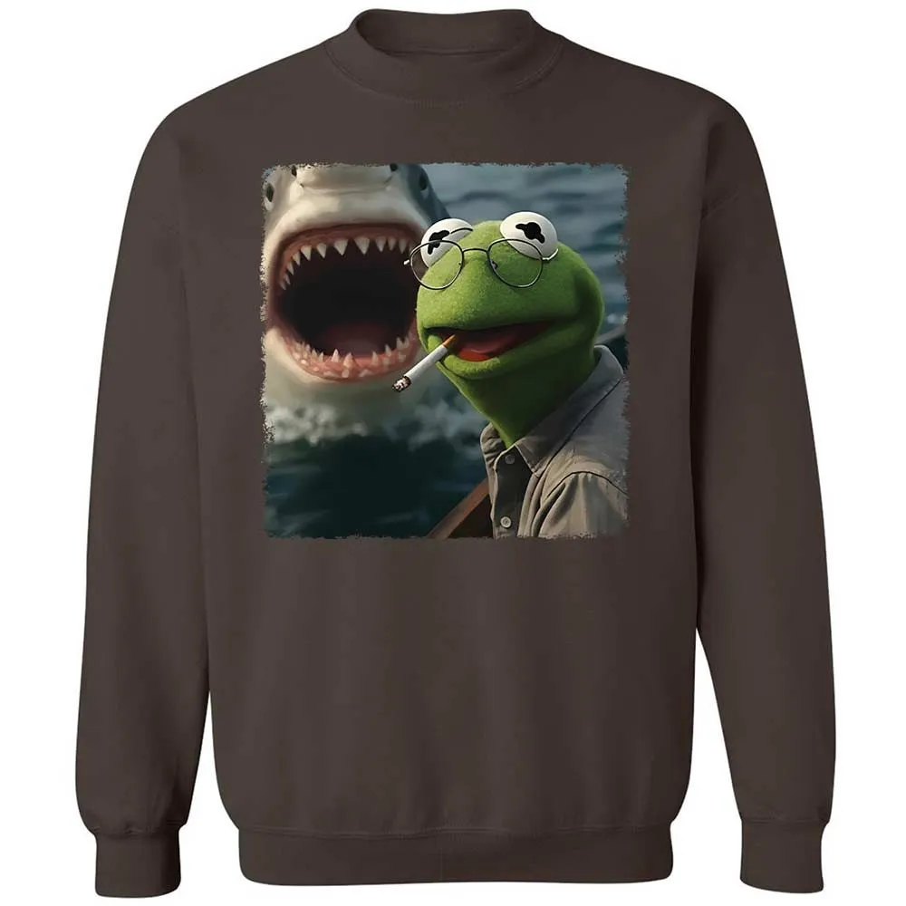 Classic Unisex Sweatshirt - B4UXAXHK - Dark Chocolate - 4