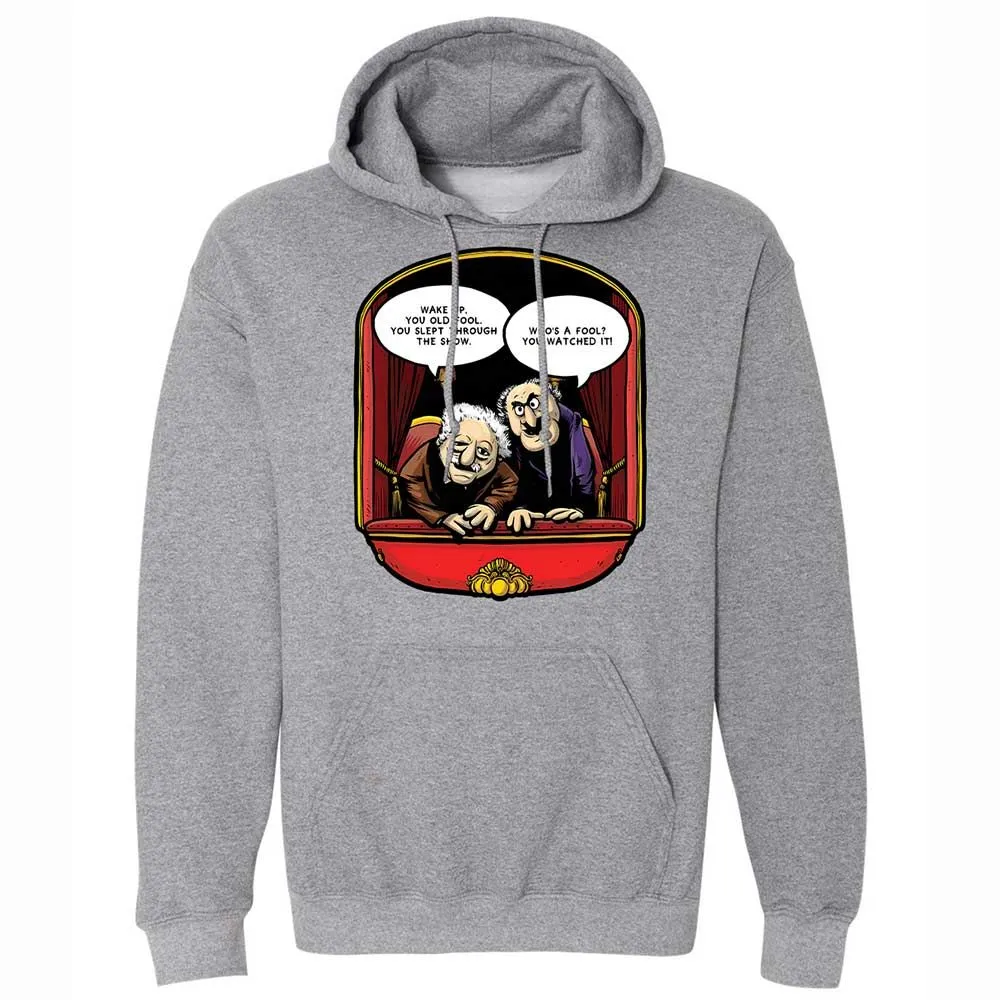 Statler and Waldorf (Wake Up) - Graphite Heather - 17