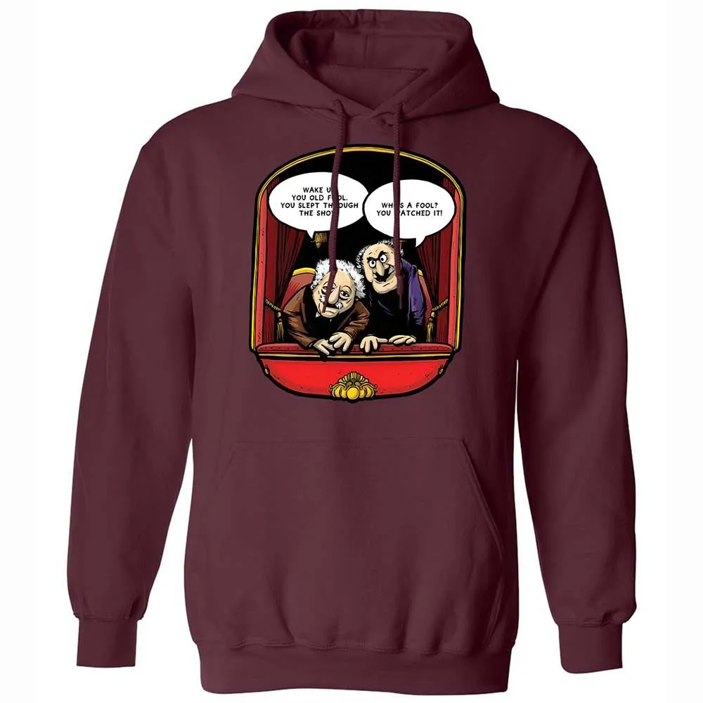 Statler and Waldorf (Wake Up) - Maroon - 19