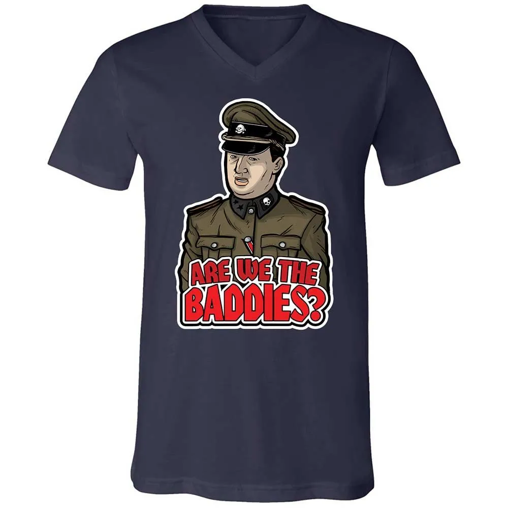 Unisex V-Neck T-Shirt - T4VSMETK - Navy - 2