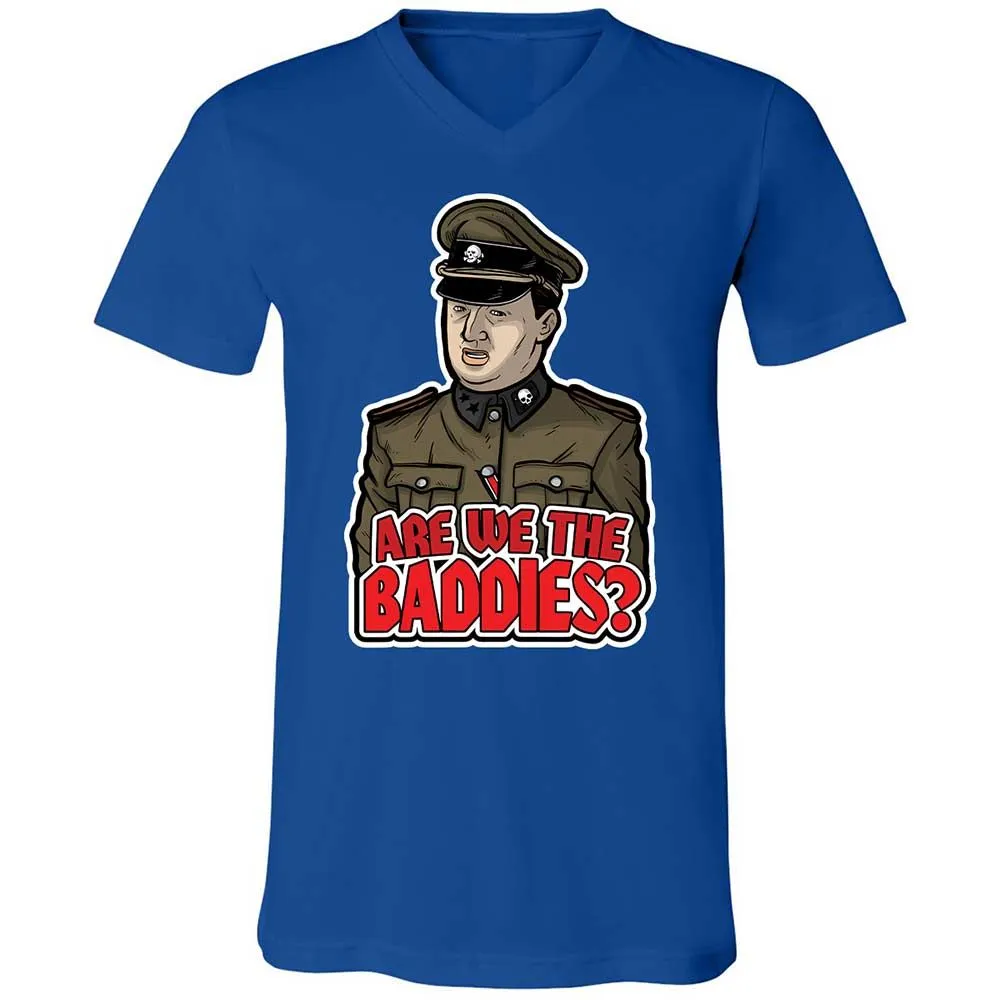 Unisex V-Neck T-Shirt - T4VSMETK - True Royal - 4